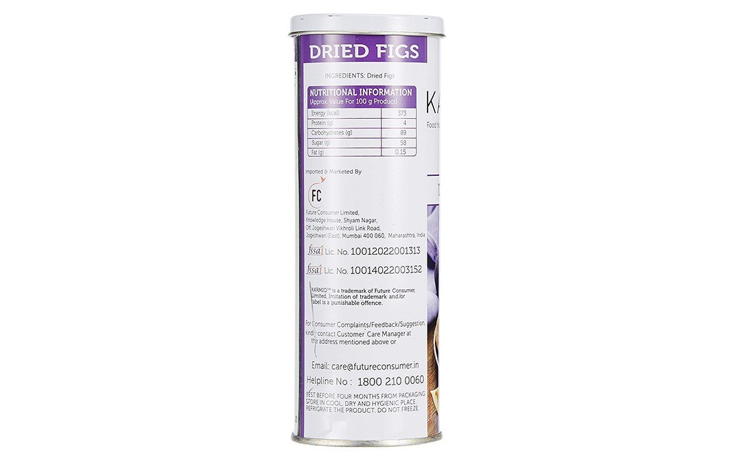 Karmiq Dried Figs    Container  200 grams